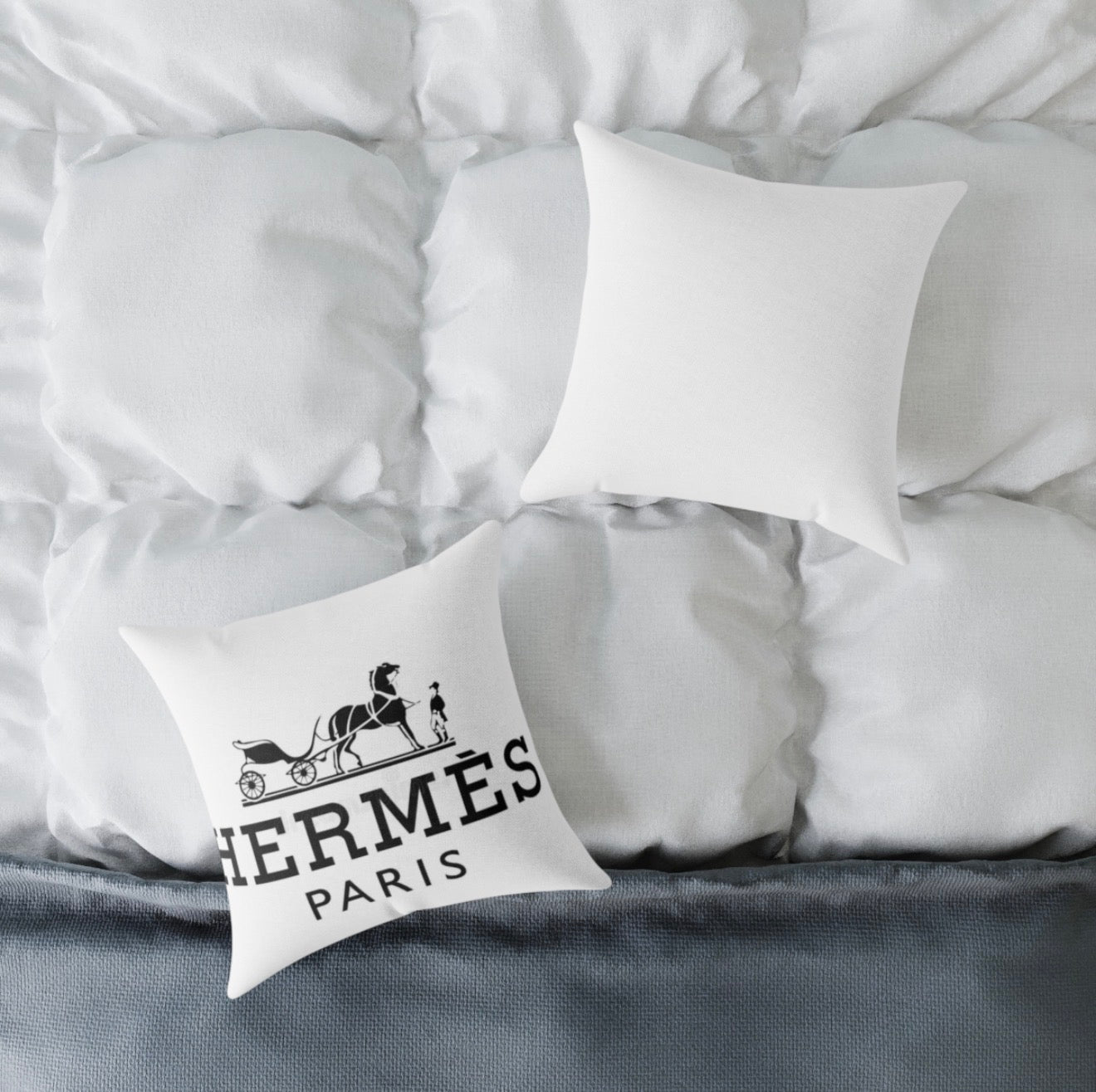 Parisian Luxury-Inspired —
Decorative Throw Pillow
